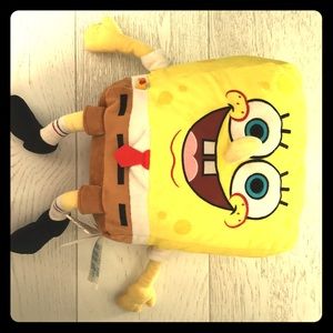 A Spongebob square pants plushie toy!